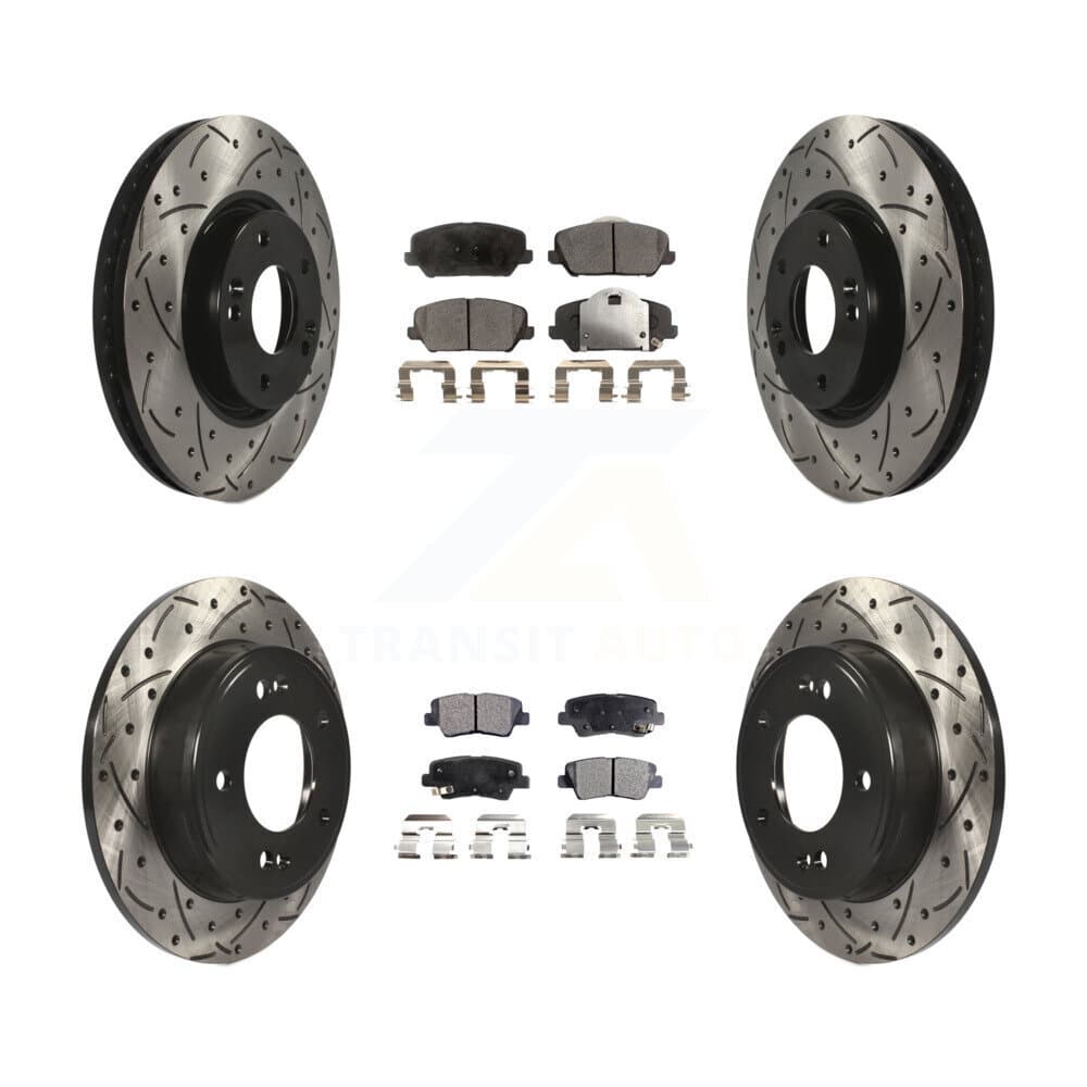Transit Auto - KDT-100313 - Front and Rear Disc Brake Kits image 1