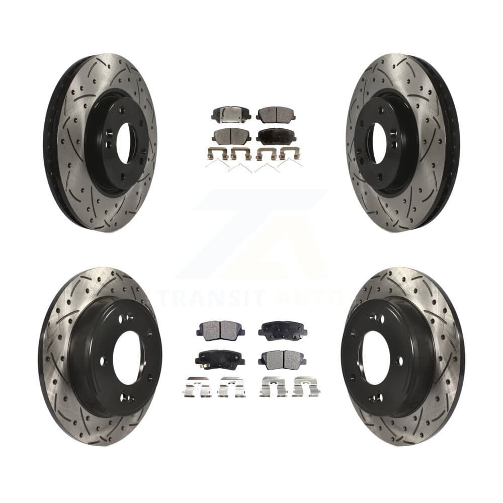 Transit Auto - KDT-100314 - Front and Rear Disc Brake Kits image 1