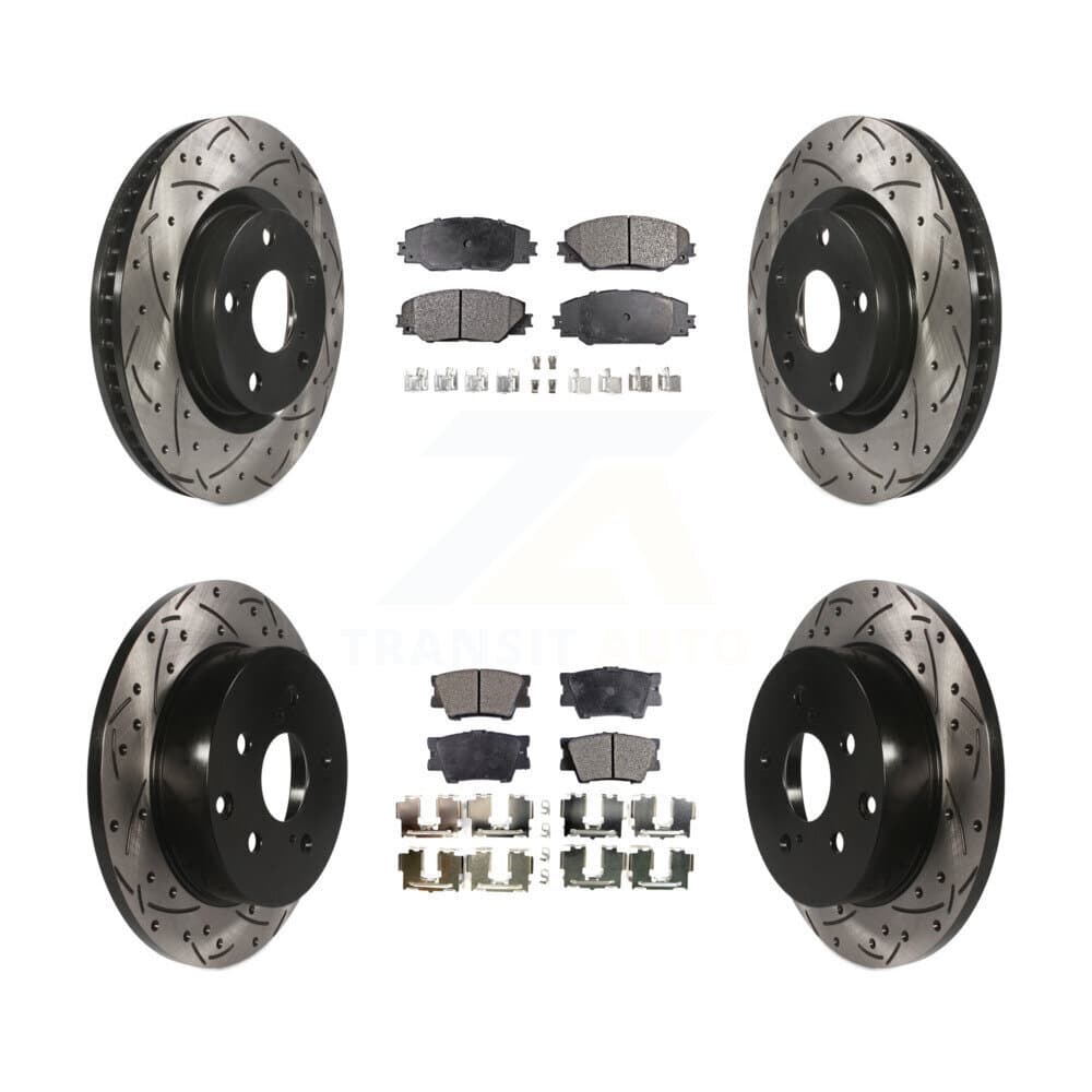 Transit Auto - KDT-100317 - Front and Rear Disc Brake Kits image 1