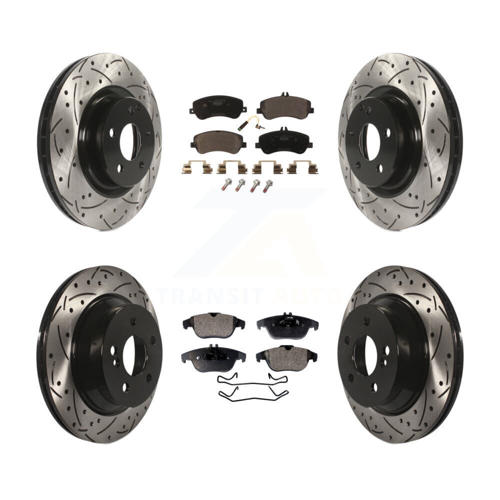 Transit Auto - KDT-100326 - Front and Rear Disc Brake Kits image 1
