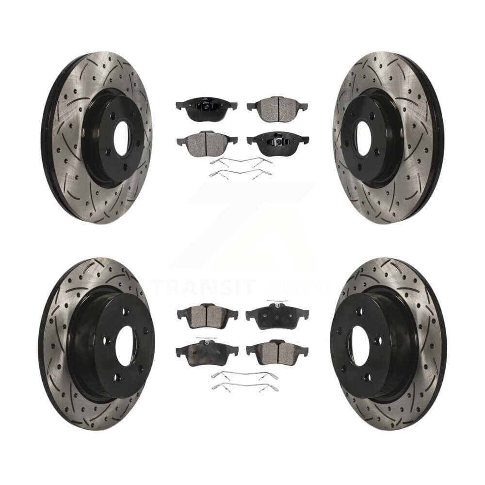 Transit Auto - KDT-100328 - Front and Rear Disc Brake Kits image 1
