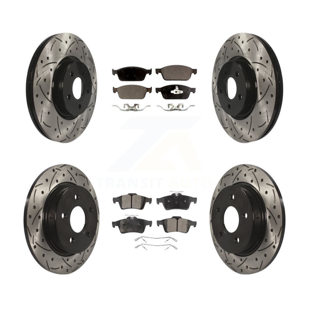 Transit Auto - KDT-100331 - Front and Rear Disc Brake Kits image 1
