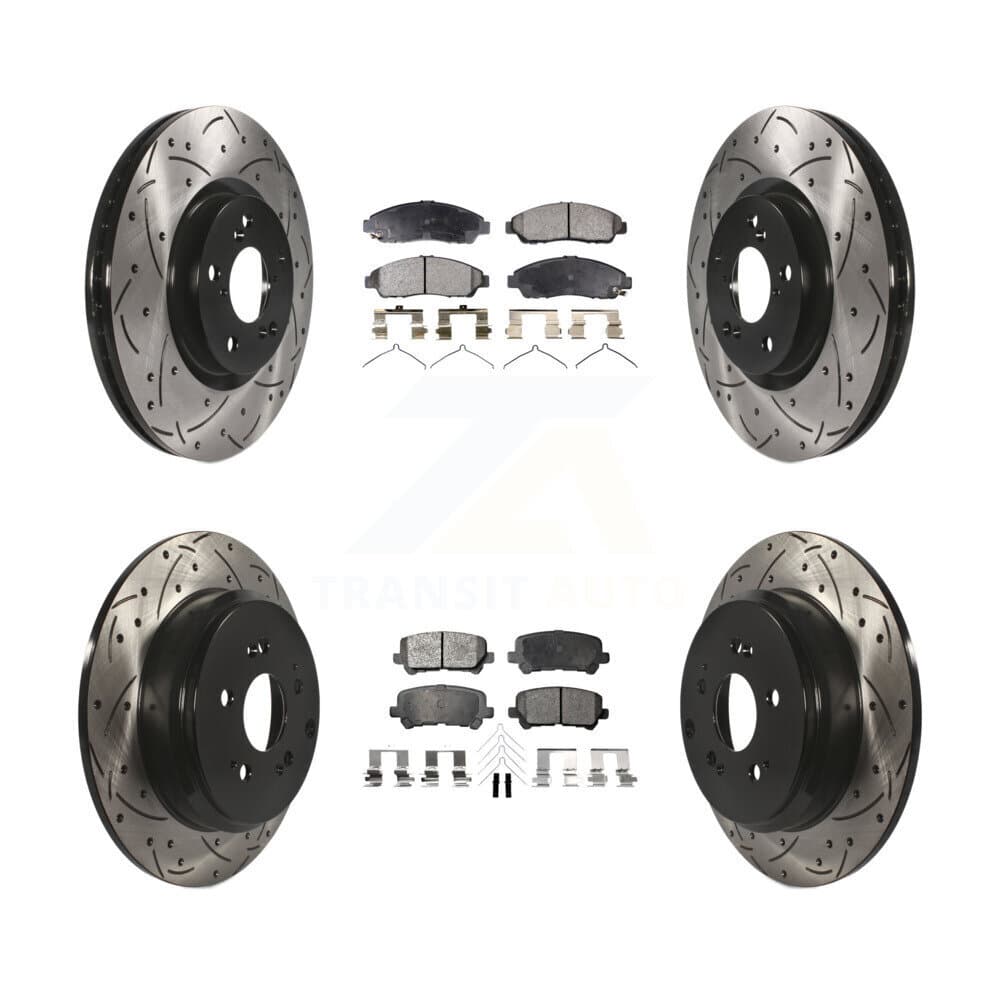 Transit Auto - KDT-100332 - Front and Rear Disc Brake Kits image 1