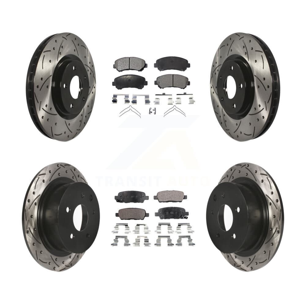 Transit Auto - KDT-100346 - Front and Rear Disc Brake Kits image 1