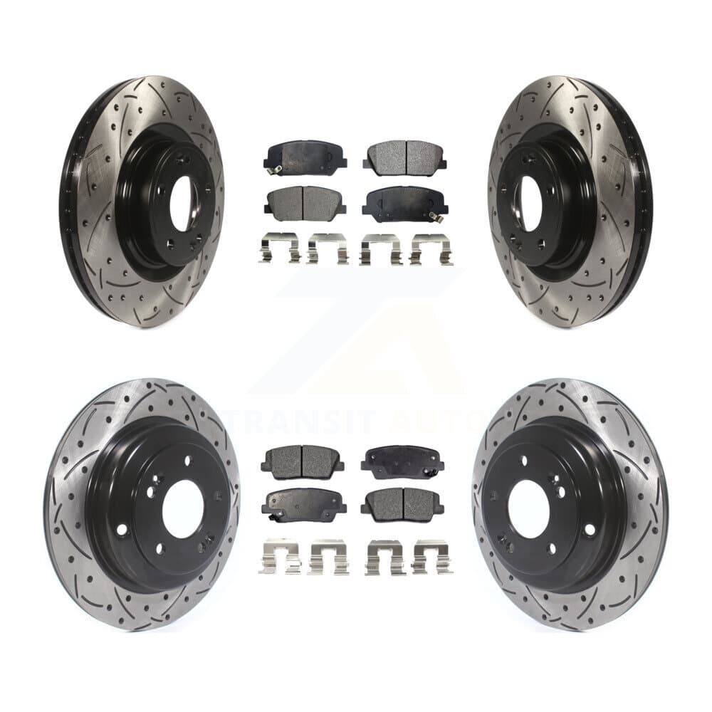 Transit Auto - KDT-100364 - Front and Rear Disc Brake Kits image 1