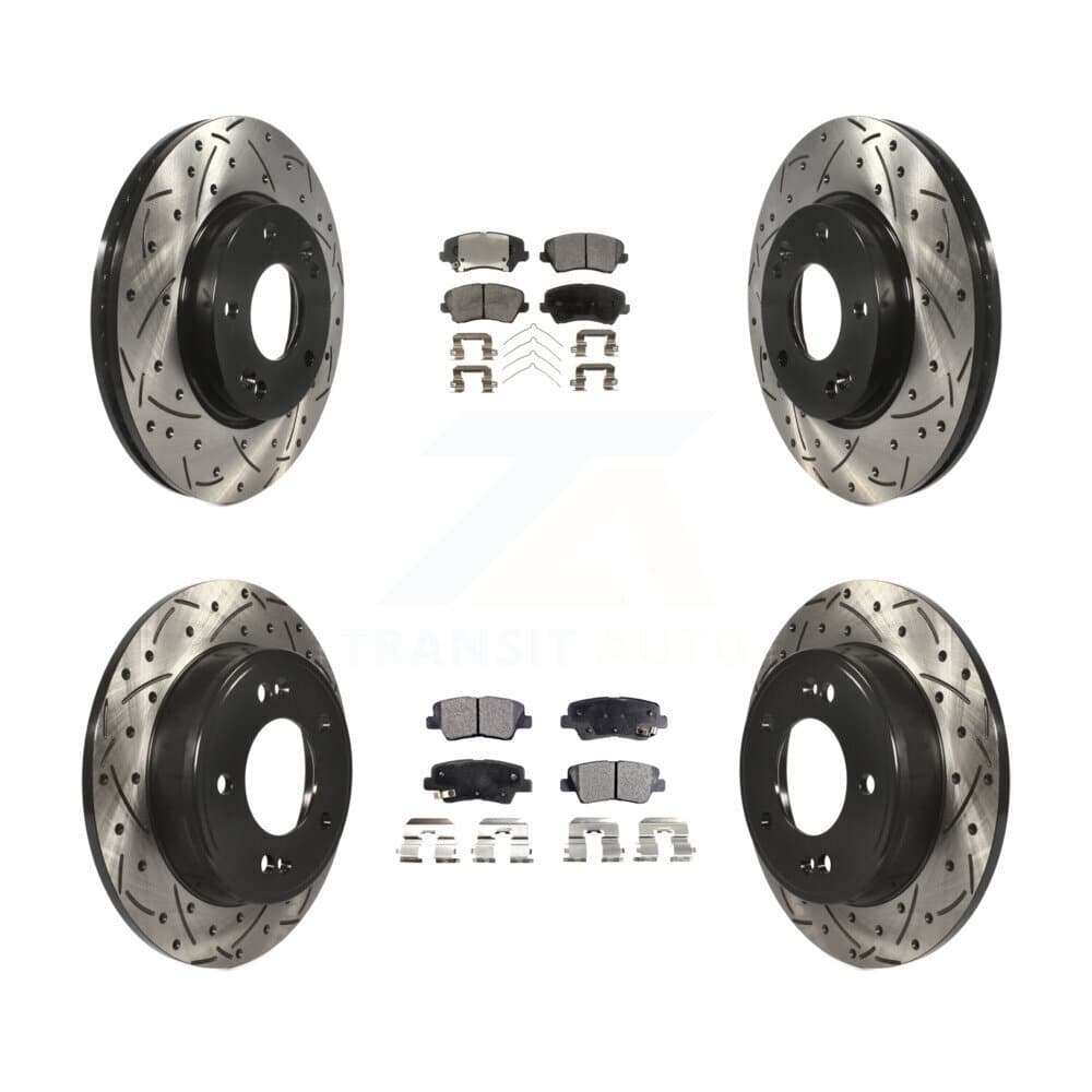 Transit Auto - KDT-100376 - Front and Rear Disc Brake Kits image 1
