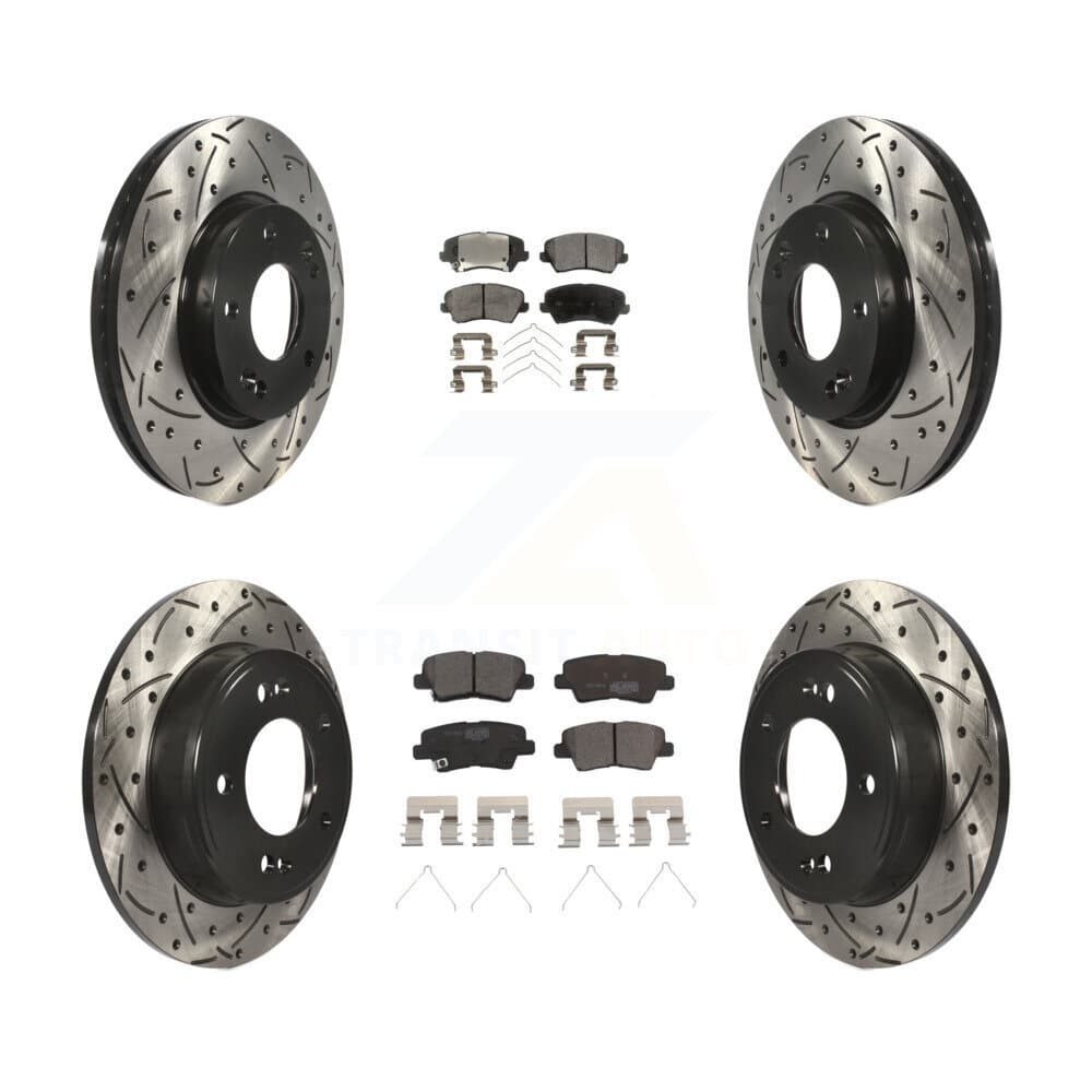 Transit Auto - KDT-100377 - Front and Rear Disc Brake Kits image 1