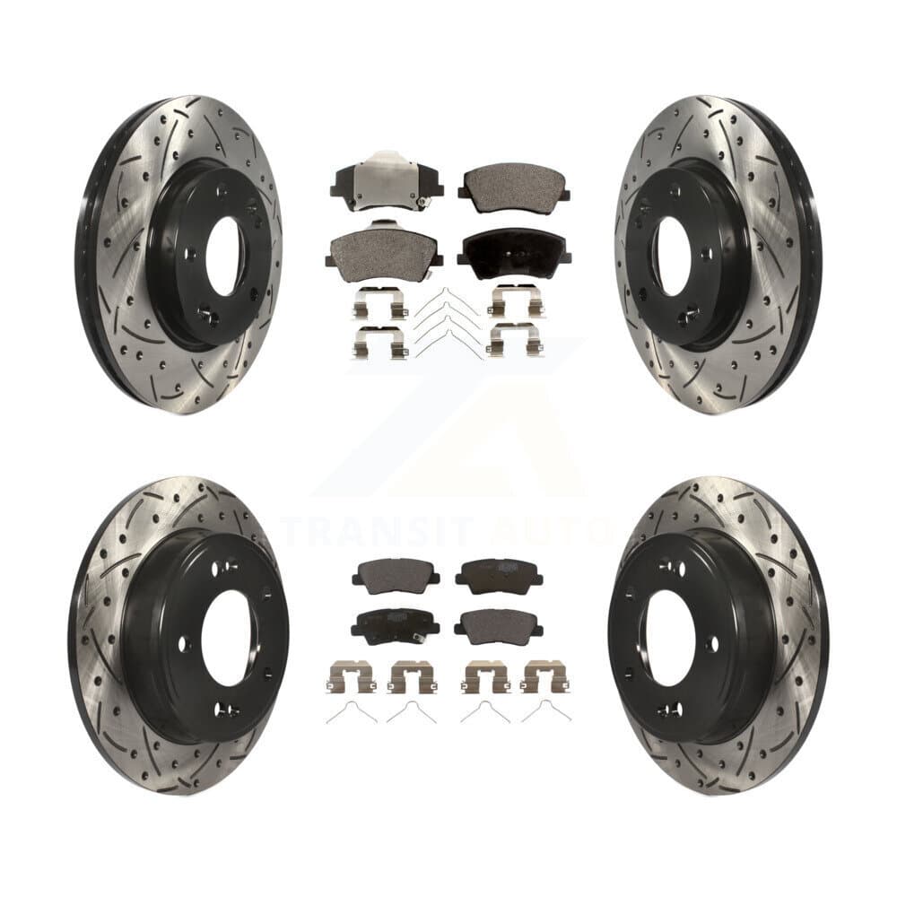 Transit Auto - KDT-100378 - Front and Rear Disc Brake Kits image 1