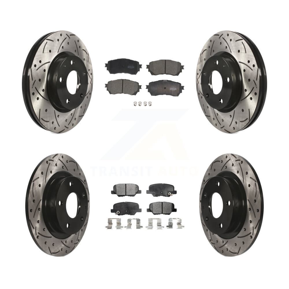 Transit Auto - KDT-100392 - Front and Rear Disc Brake Kits image 1