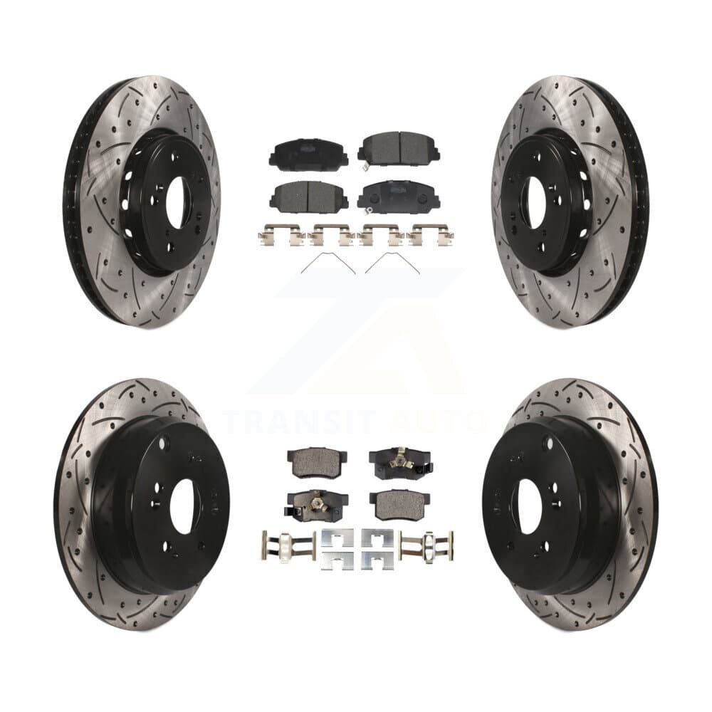 Transit Auto - KDT-100393 - Front and Rear Disc Brake Kits image 1