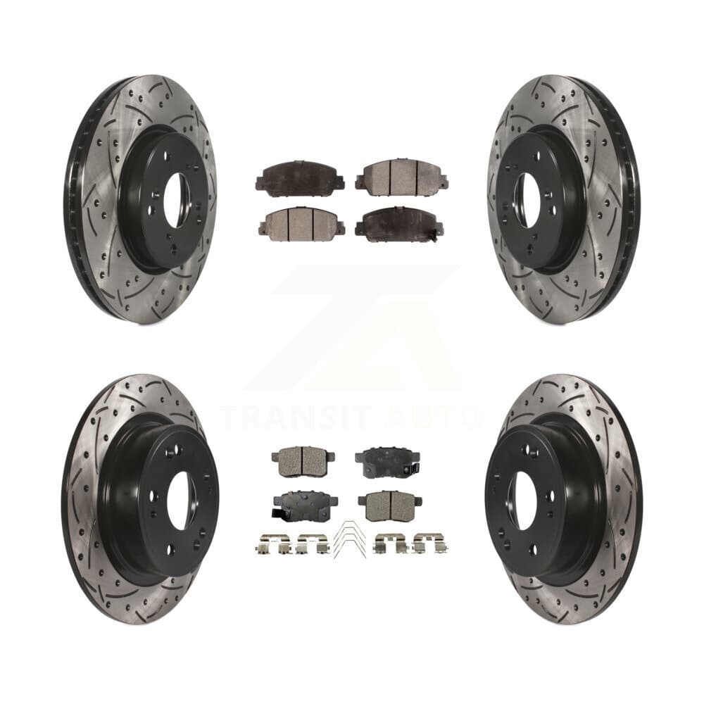 Transit Auto - KDT-100398 - Front and Rear Disc Brake Kits image 1
