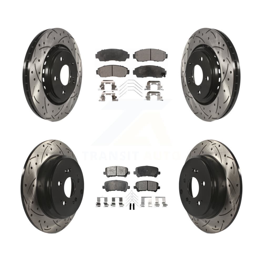 Transit Auto - KDT-100399 - Front and Rear Disc Brake Kits image 1