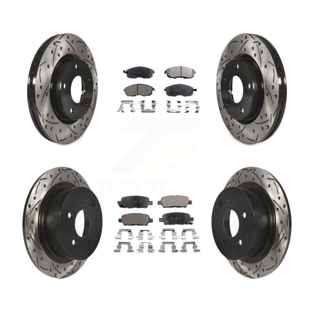 Transit Auto - KDT-100408 - Front and Rear Disc Brake Kits image 1