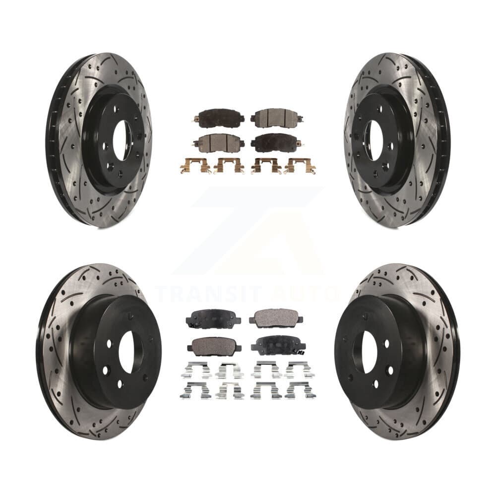 Transit Auto - KDT-100413 - Front and Rear Disc Brake Kits image 1