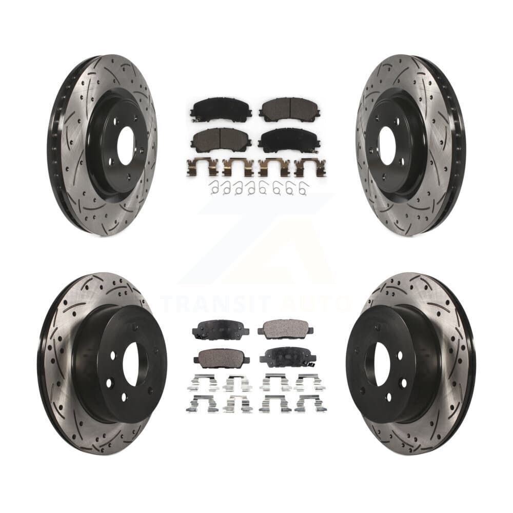 Transit Auto - KDT-100415 - Front and Rear Disc Brake Kits image 1
