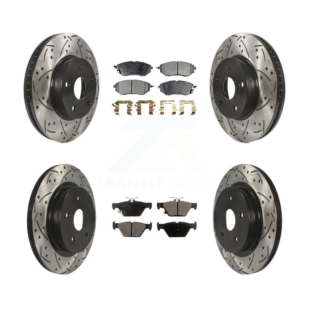Transit Auto - KDT-100417 - Front and Rear Disc Brake Kits image 1