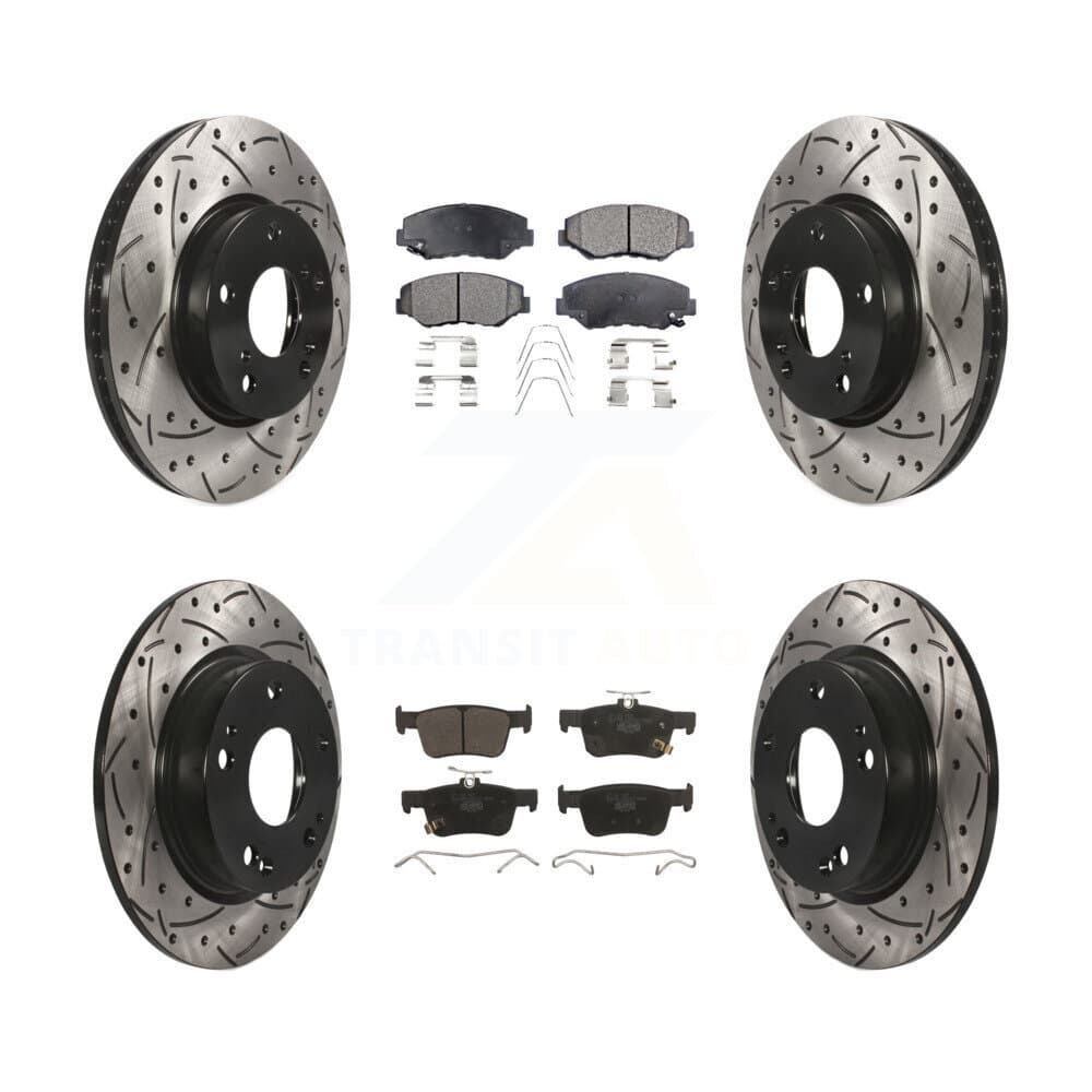 Transit Auto - KDT-100419 - Front and Rear Disc Brake Kits image 1