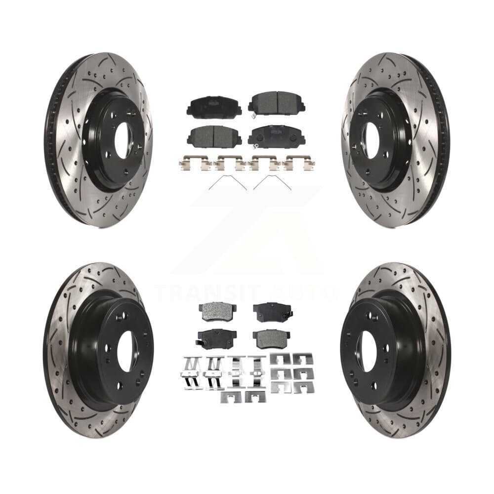 Transit Auto - KDT-100422 - Front and Rear Disc Brake Kits image 1