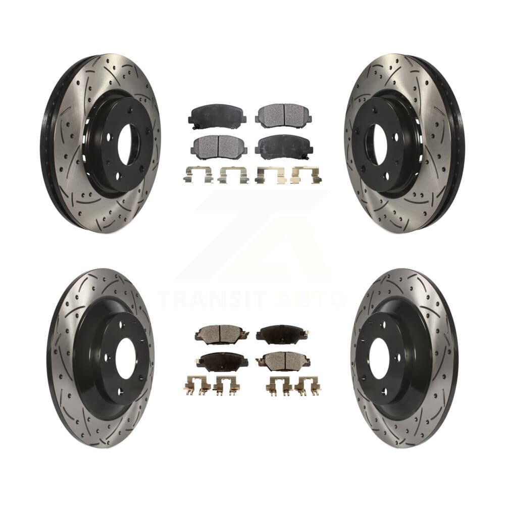 Transit Auto - KDT-100423 - Front and Rear Disc Brake Kits image 1