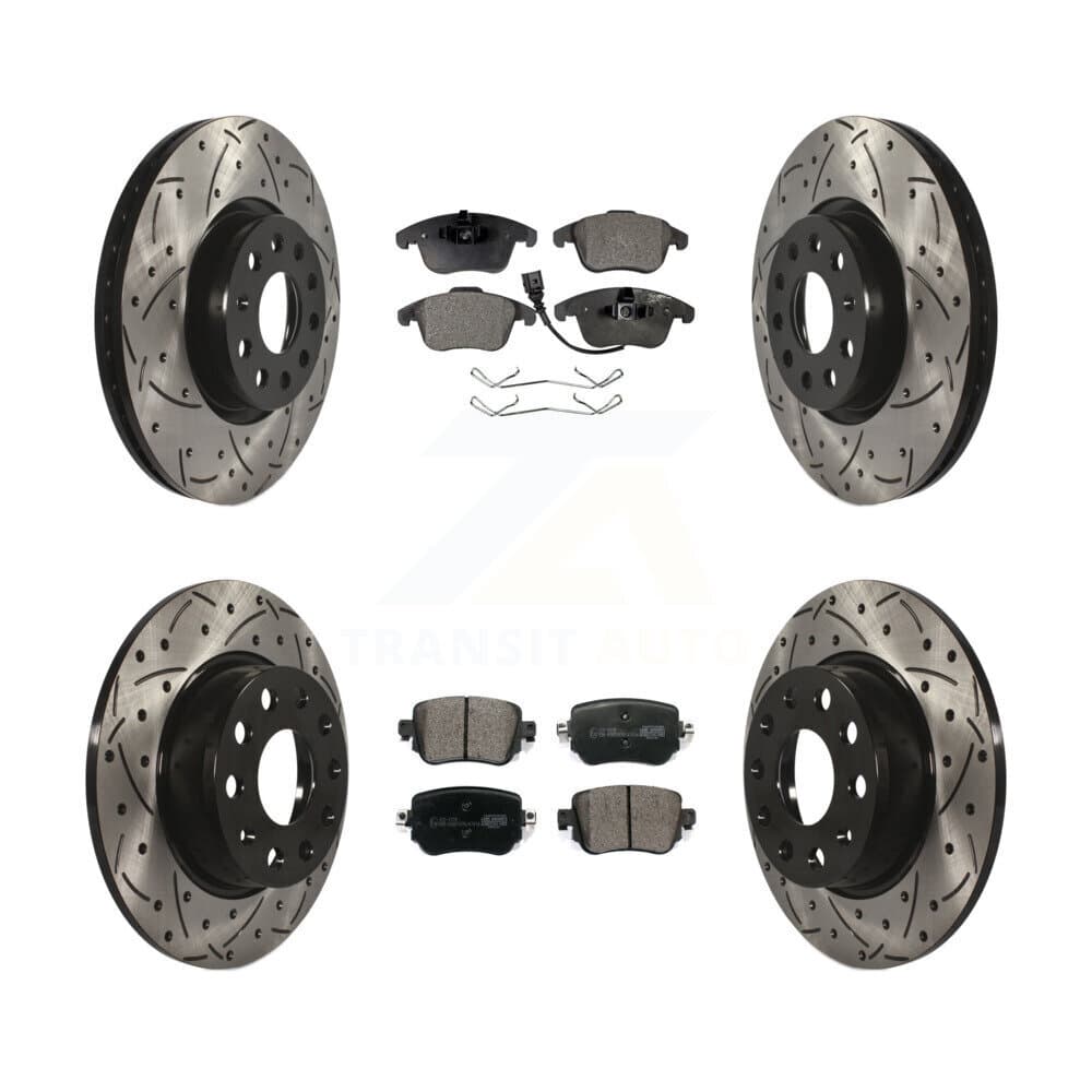 Transit Auto - KDT-100591 - Front and Rear Disc Brake Kits image 1