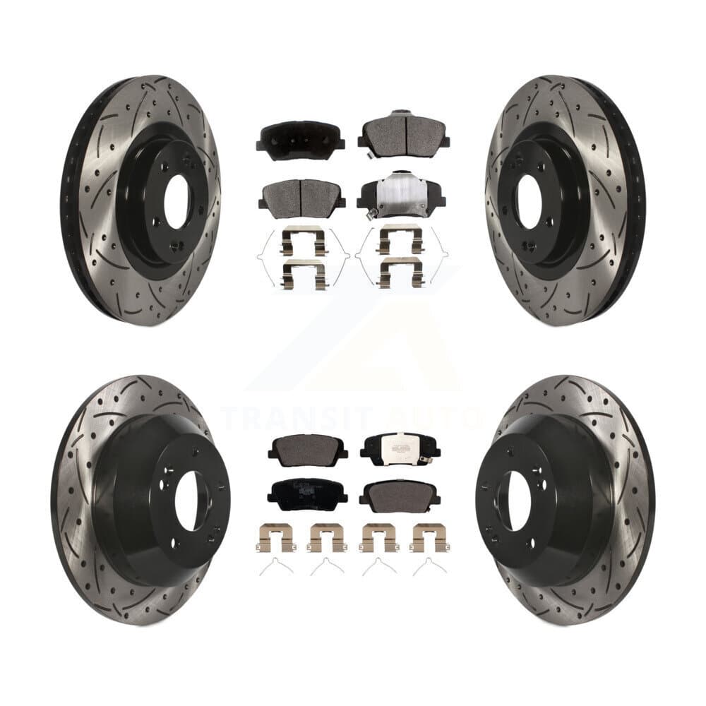 Transit Auto - KDT-100605 - Front and Rear Disc Brake Kits image 1