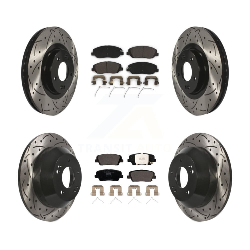 Transit Auto - KDT-100606 - Front and Rear Disc Brake Kits image 1