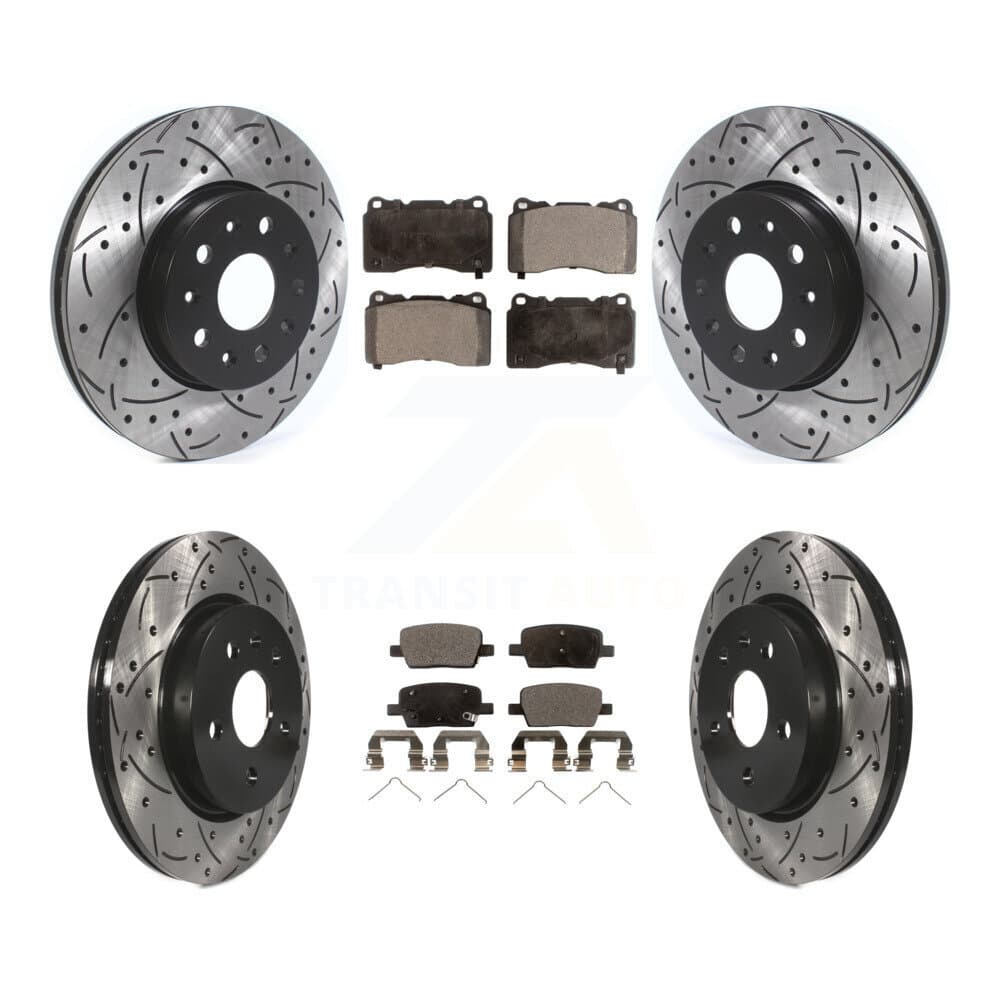Transit Auto - KDT-100662 - Front and Rear Disc Brake Kits image 1