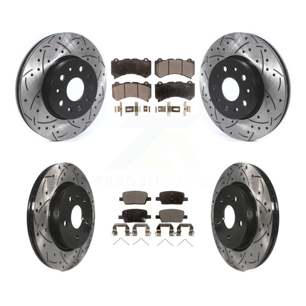 Transit Auto - KDT-100664 - Front and Rear Disc Brake Kits image 1