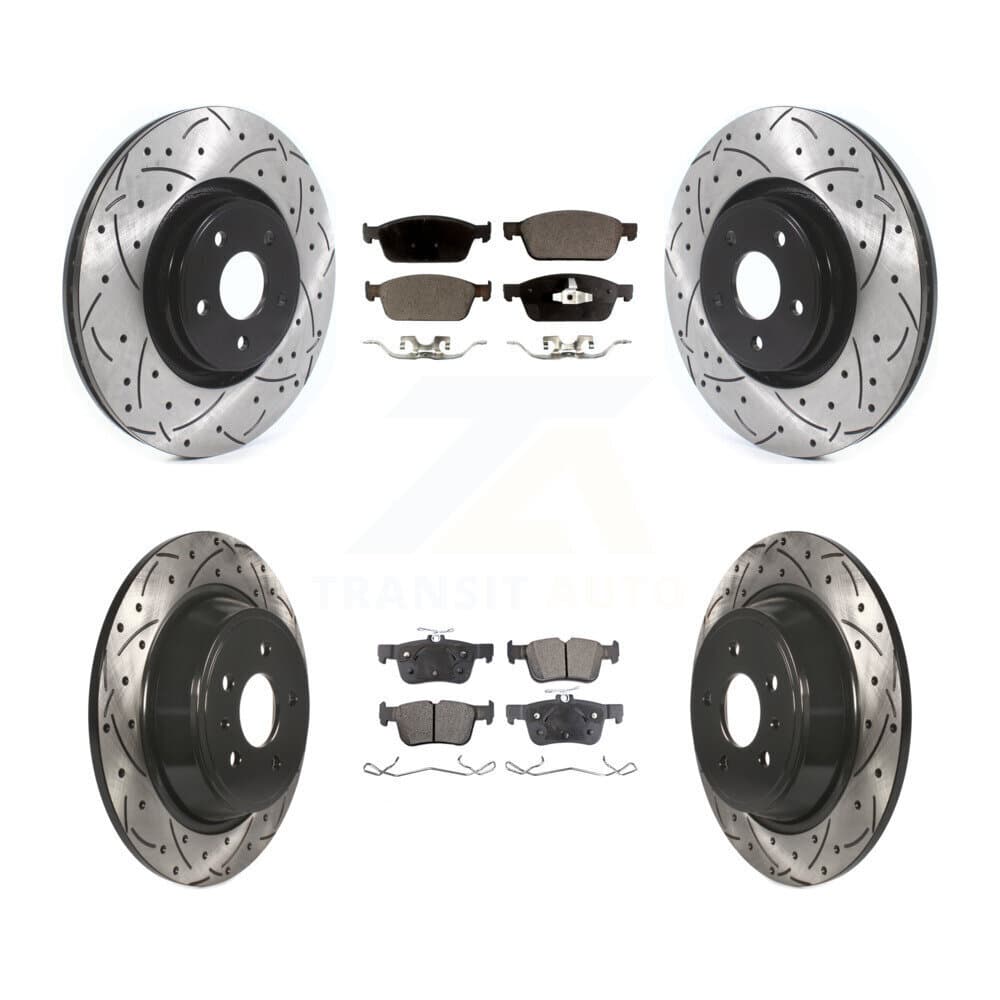 Transit Auto - KDT-100668 - Front and Rear Disc Brake Kits image 1