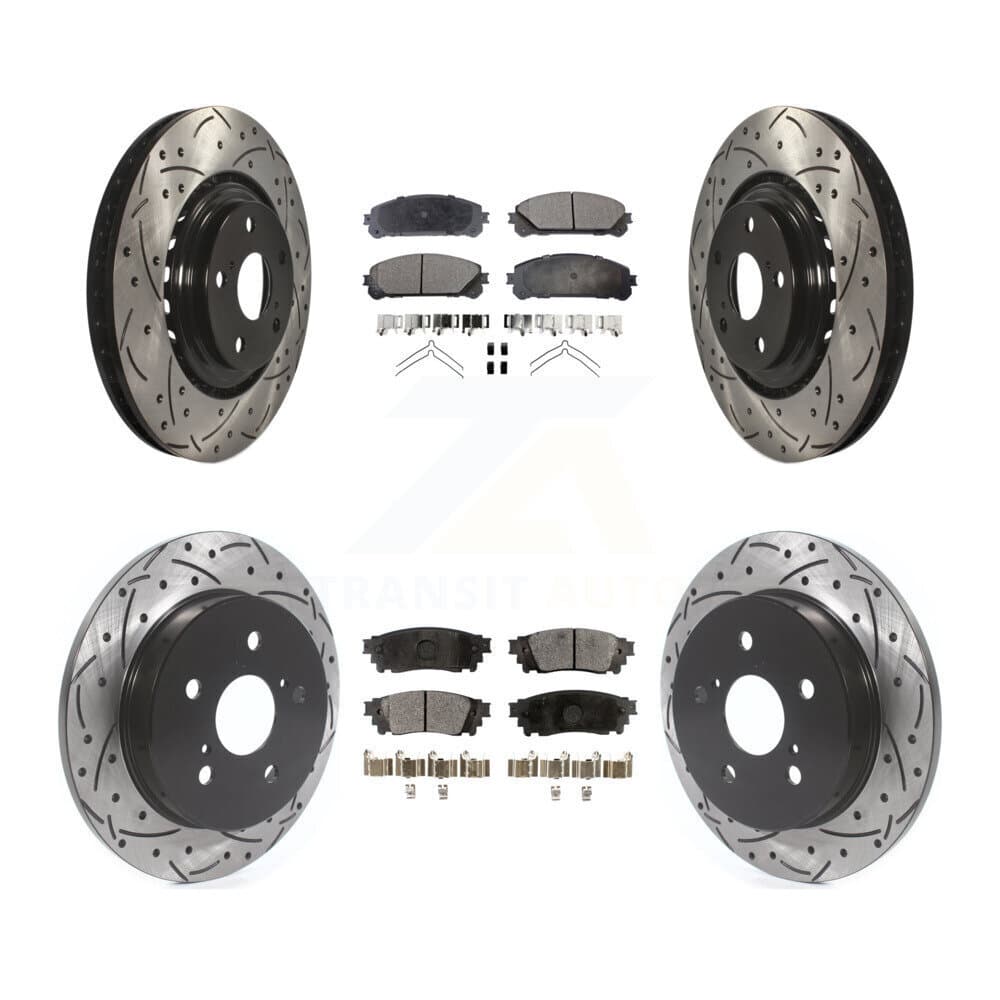 Transit Auto - KDT-100672 - Front and Rear Disc Brake Kits image 1