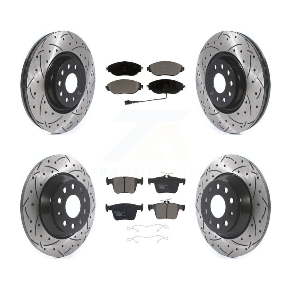 Transit Auto - KDT-100680 - Front and Rear Disc Brake Kits image 1