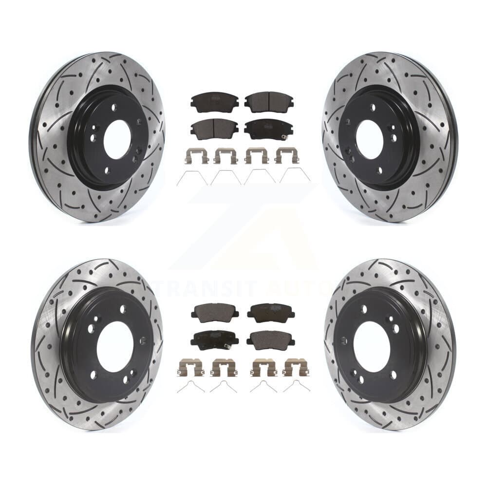 Transit Auto - KDT-100684 - Front and Rear Disc Brake Kits image 1