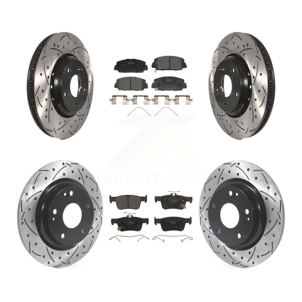 Transit Auto - KDT-100689 - Front and Rear Disc Brake Kits image 1