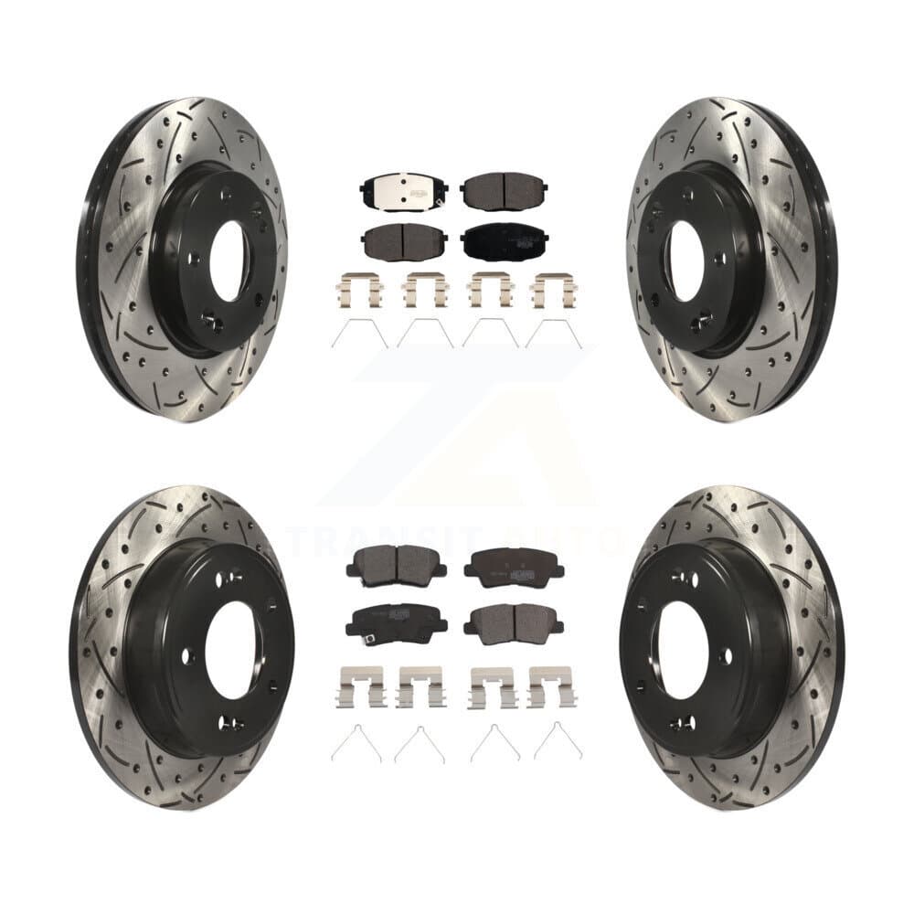 Transit Auto - KDT-100738 - Front and Rear Disc Brake Kits image 1