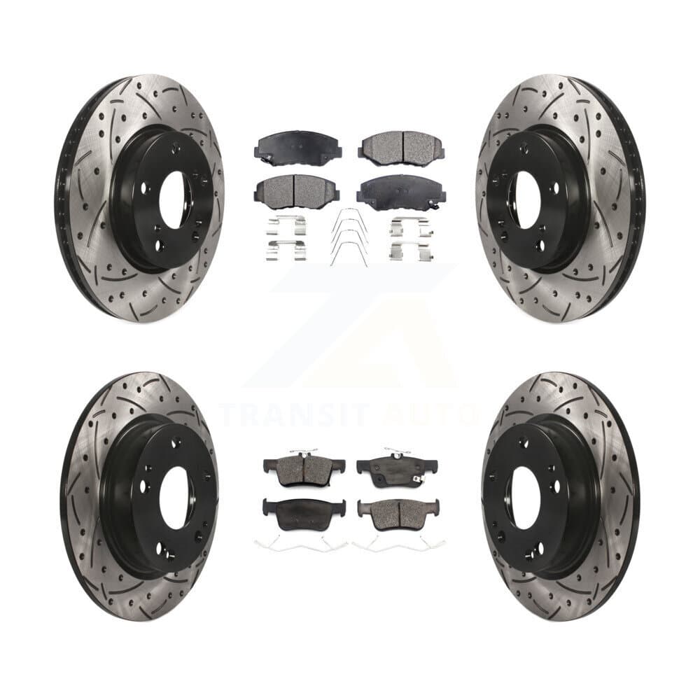 Transit Auto - KDT-100742 - Front and Rear Disc Brake Kits image 1