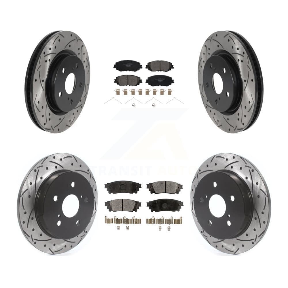 Transit Auto - KDT-100744 - Front and Rear Disc Brake Kits image 1