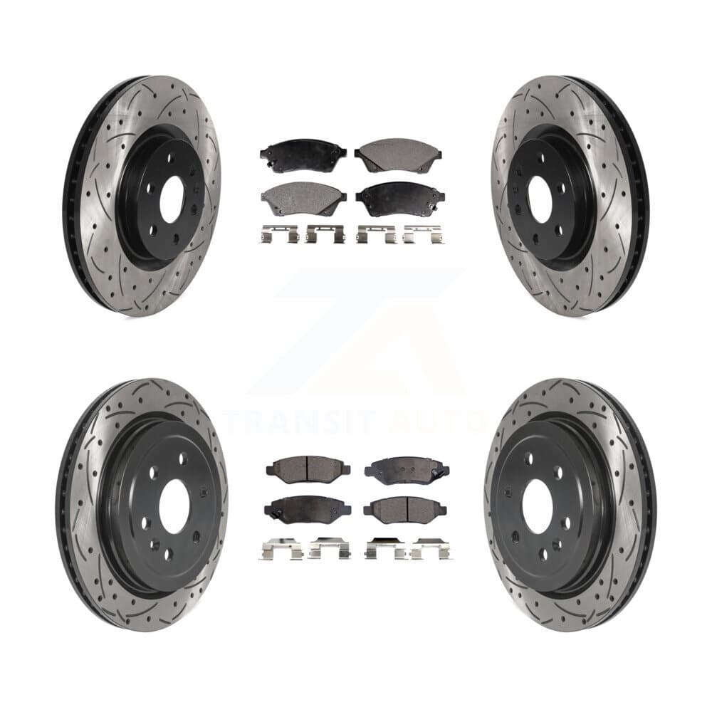 Transit Auto - KDT-100808 - Front and Rear Disc Brake Kits image 1