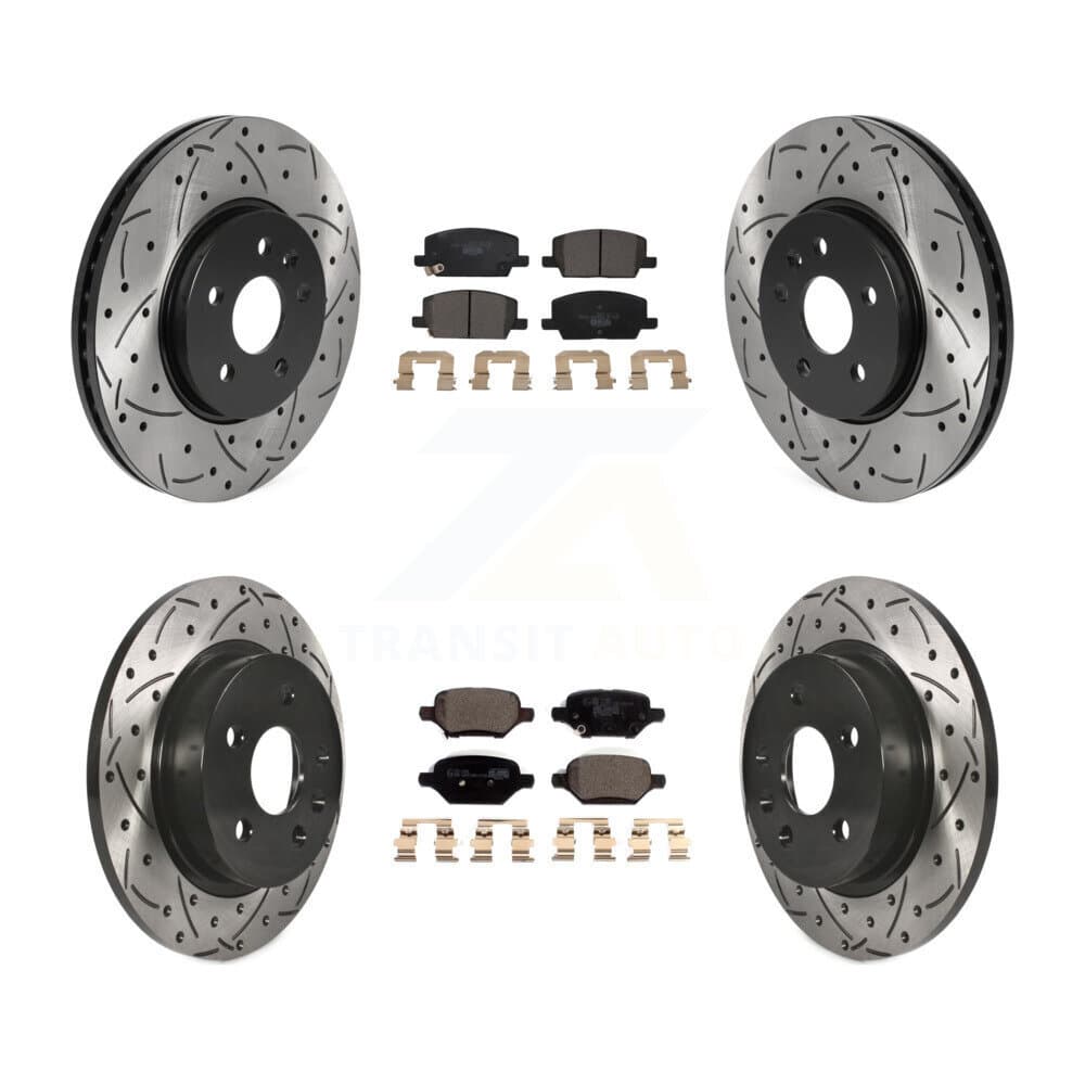 Transit Auto - KDT-100814 - Front and Rear Disc Brake Kits image 1