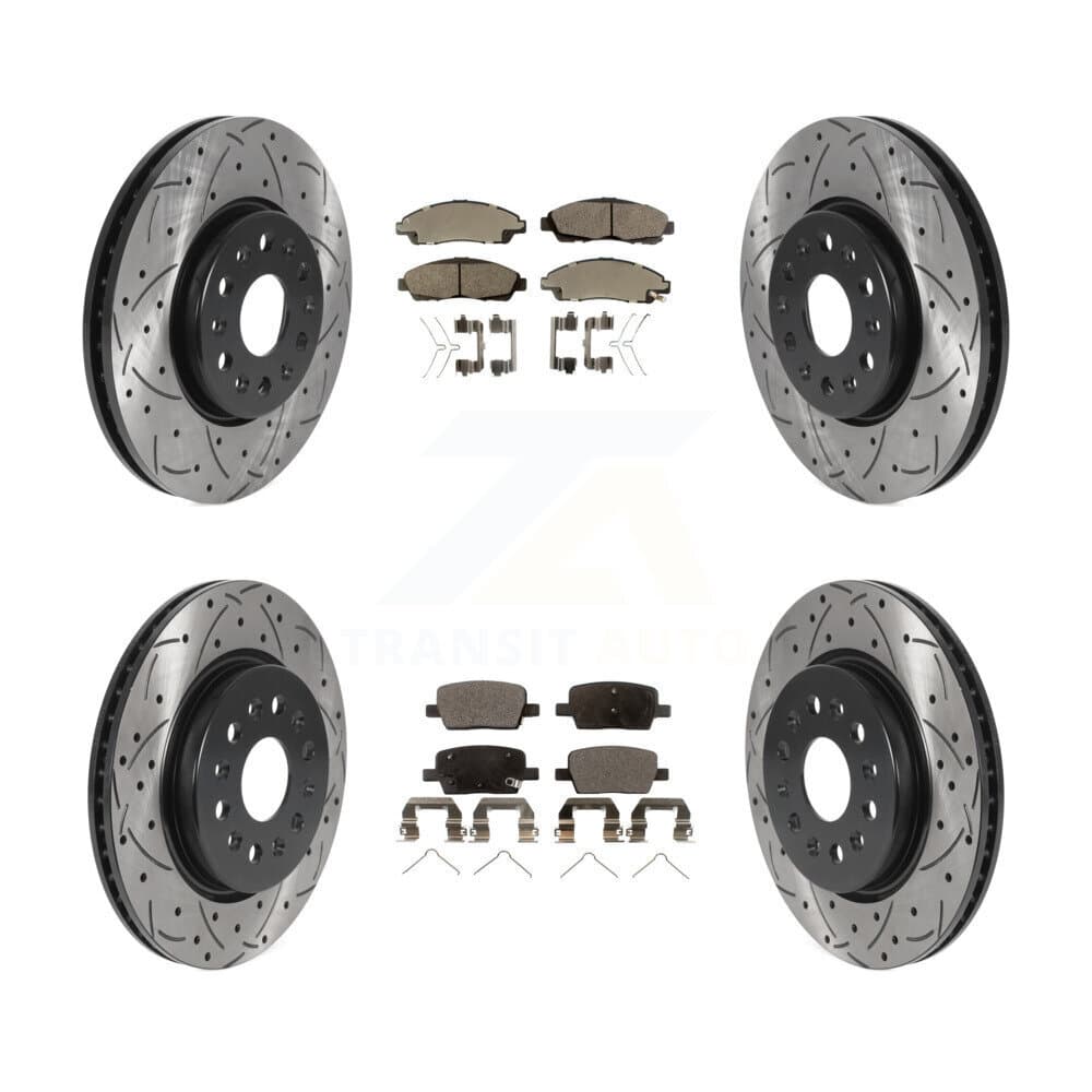 Transit Auto - KDT-100820 - Front and Rear Disc Brake Kits image 1
