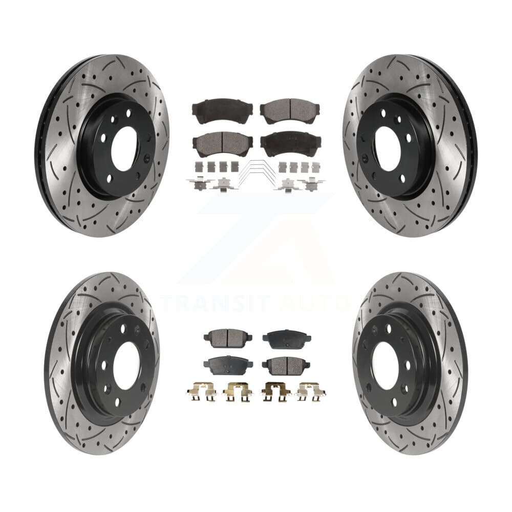 Transit Auto - KDT-100821 - Front and Rear Disc Brake Kits image 1