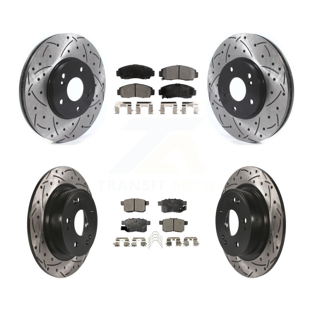 Transit Auto - KDT-100827 - Front and Rear Disc Brake Kits image 1