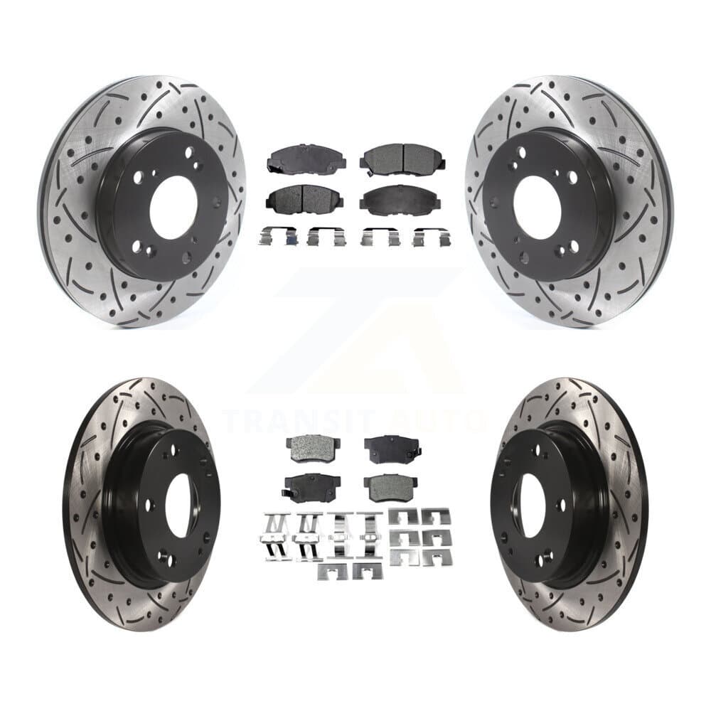 Transit Auto - KDT-100828 - Front and Rear Disc Brake Kits image 1