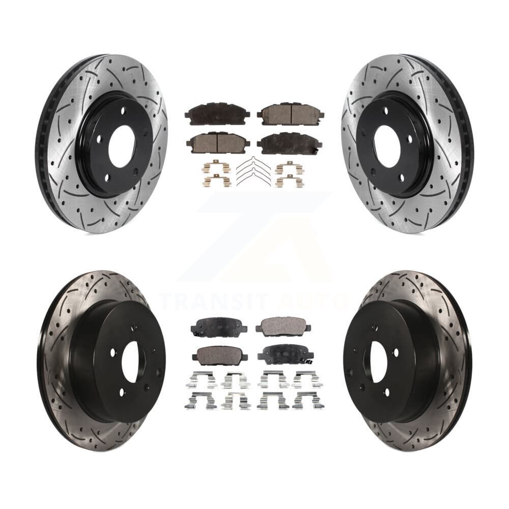 Transit Auto - KDT-100830 - Front and Rear Disc Brake Kits image 1