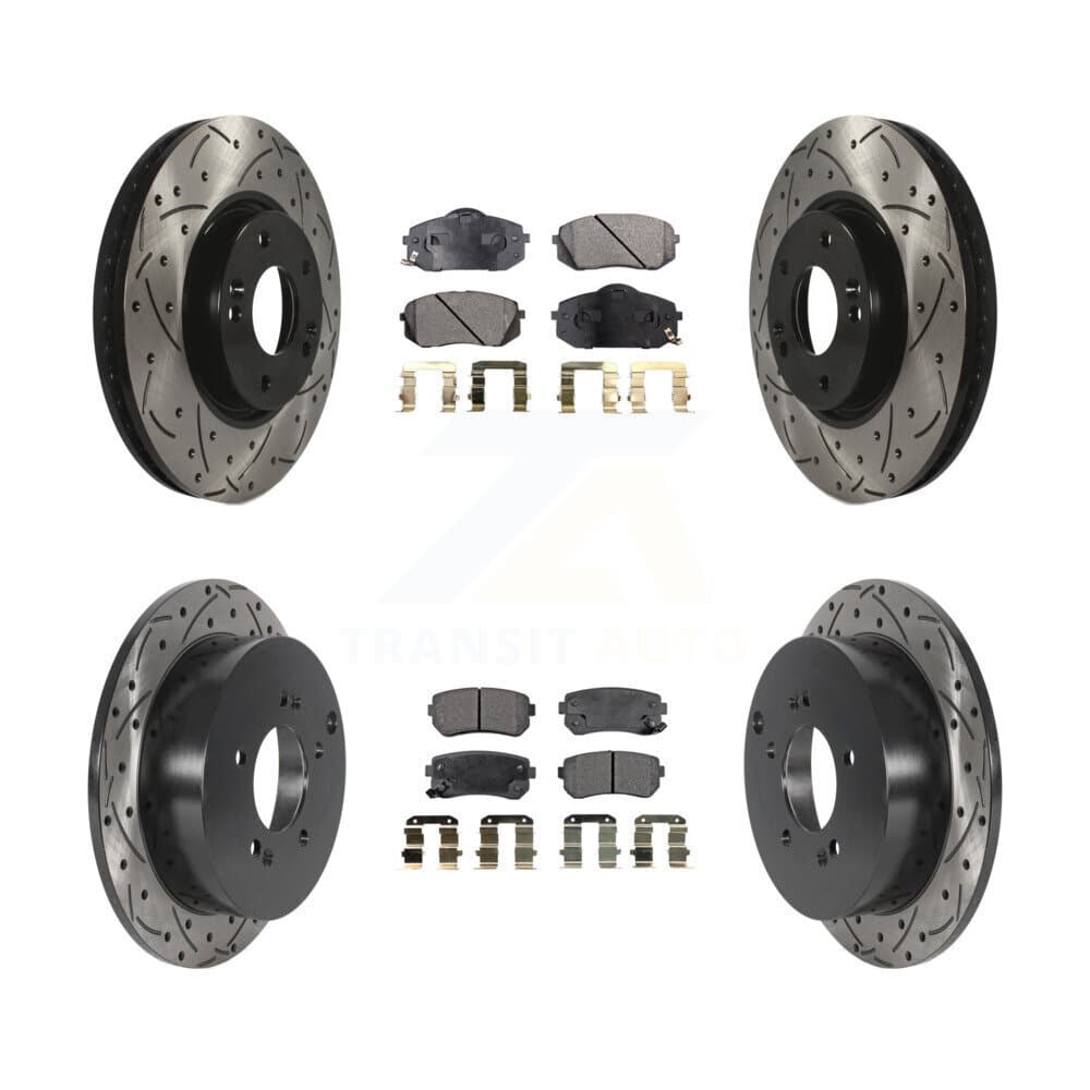 Transit Auto - KDT-100842 - Front and Rear Disc Brake Kits image 1
