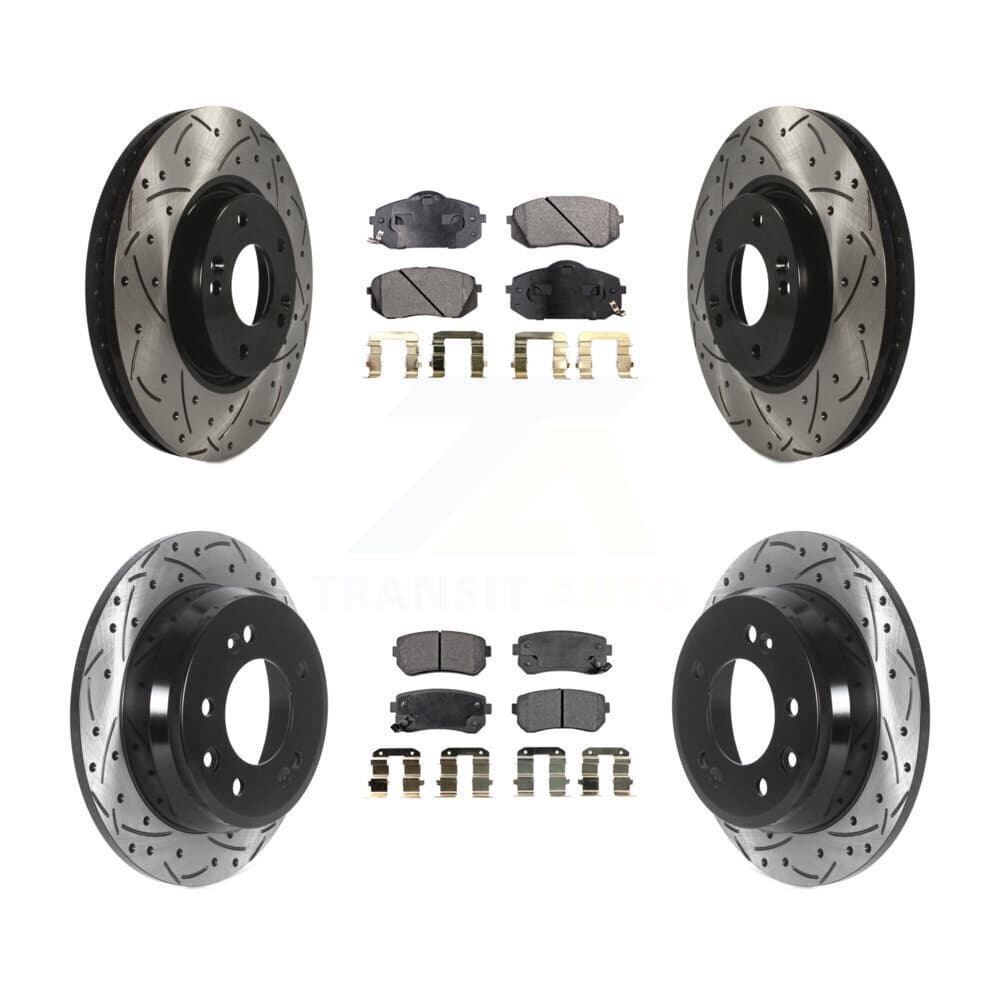Transit Auto - KDT-100843 - Front and Rear Disc Brake Kits image 1