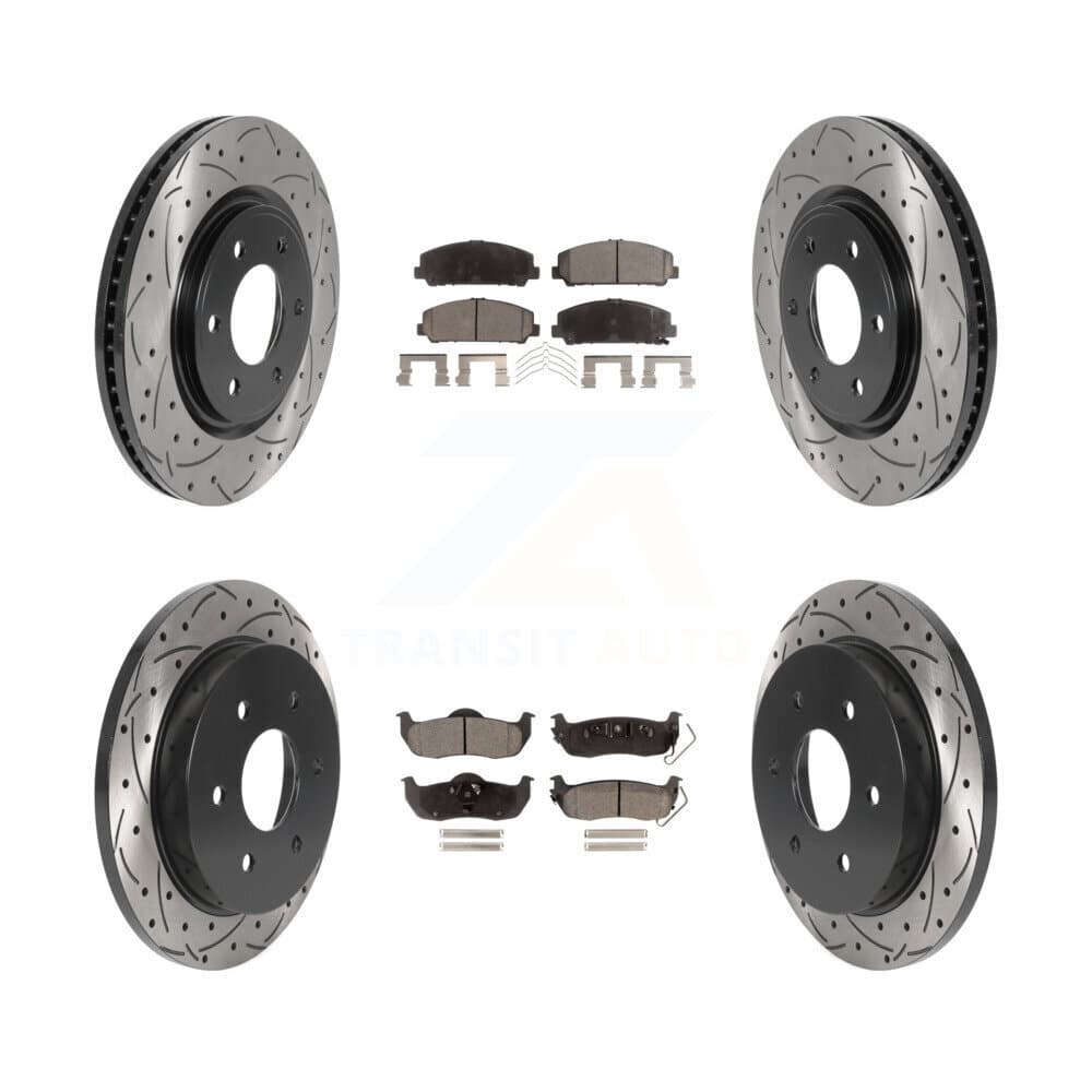 Transit Auto - KDT-100852 - Front and Rear Disc Brake Kits image 1