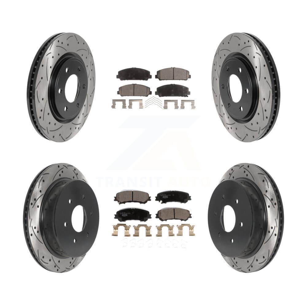 Transit Auto - KDT-100854 - Front and Rear Disc Brake Kits image 1