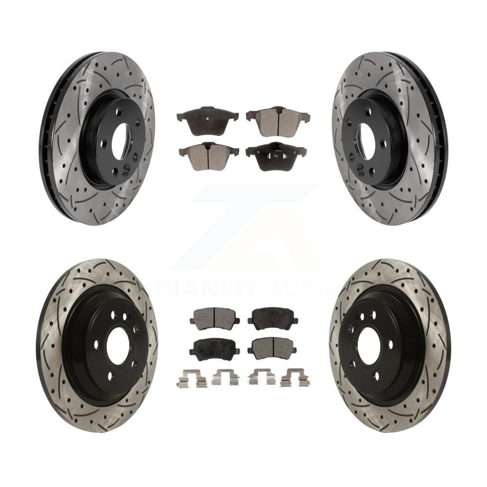 Transit Auto - KDT-100861 - Front and Rear Disc Brake Kits image 1