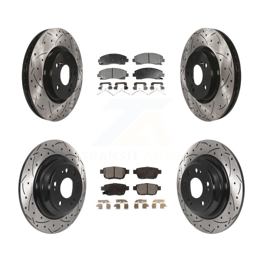 Transit Auto - KDT-100865 - Front and Rear Disc Brake Kits image 1