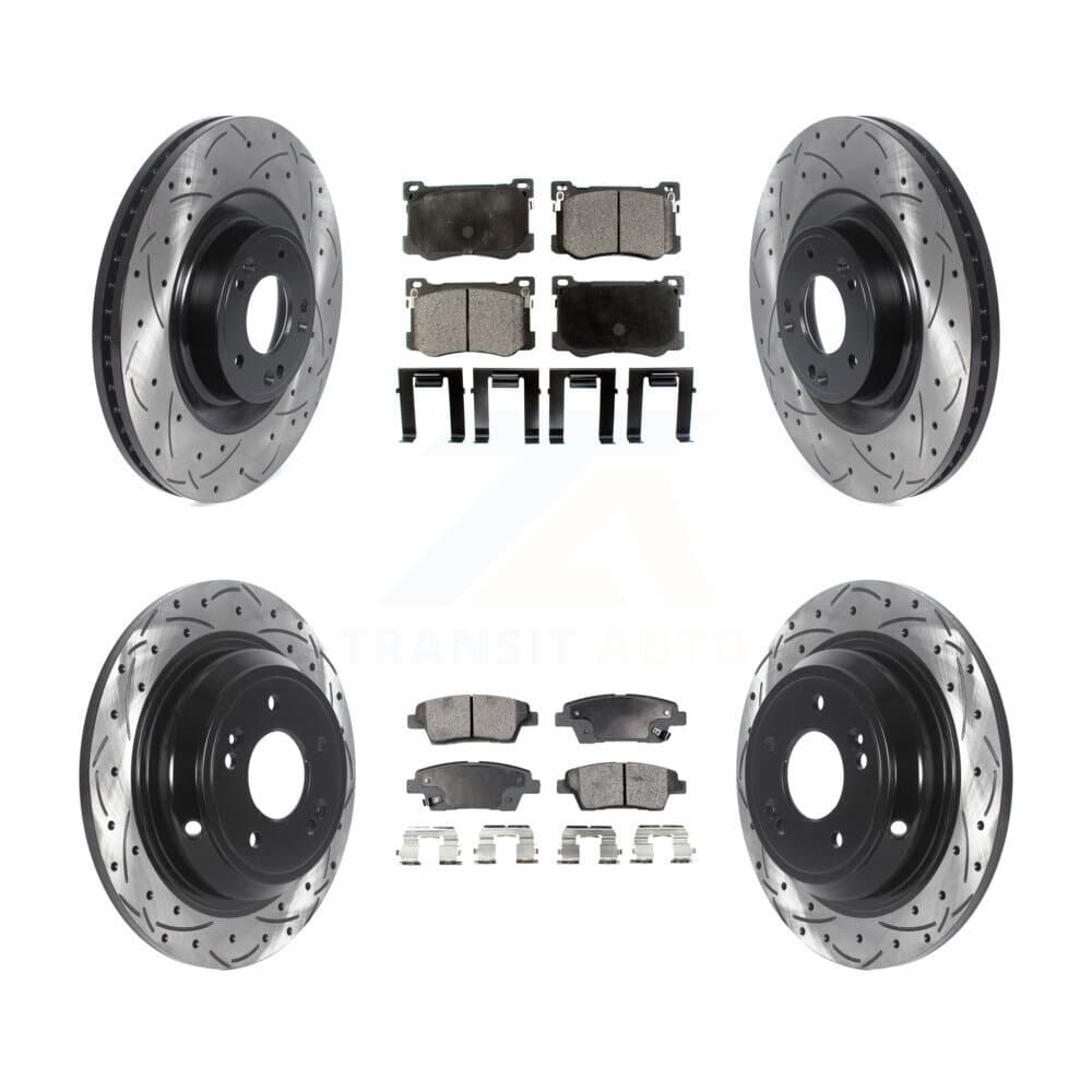 Transit Auto - KDT-100867 - Front and Rear Disc Brake Kits image 1